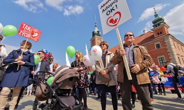 Tysiące ojców na Marszu Świętości Życia