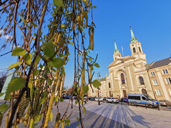 Warszawa zapachniała wiosną