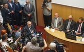 Konferencja prasowa na gliwickiej onkologii