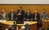 Konferencja prasowa na gliwickiej onkologii