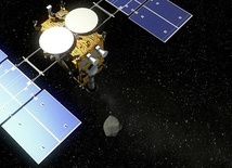 Sonda zbombardowała asteroidę