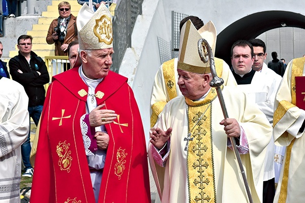 Biskup Ignacy przyznał, że od lat zależało mu, by móc gościć najbliższego świadka świętości Jana Pawła II.