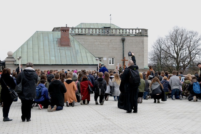 Pielgrzymka maturzystów na Jasną Górę