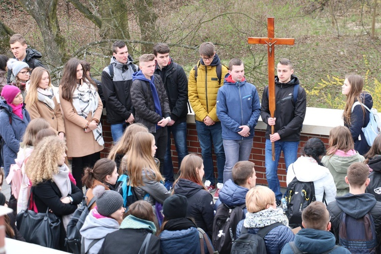 Pielgrzymka maturzystów na Jasną Górę