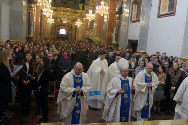 Pielgrzymka maturzystów na Jasną Górę