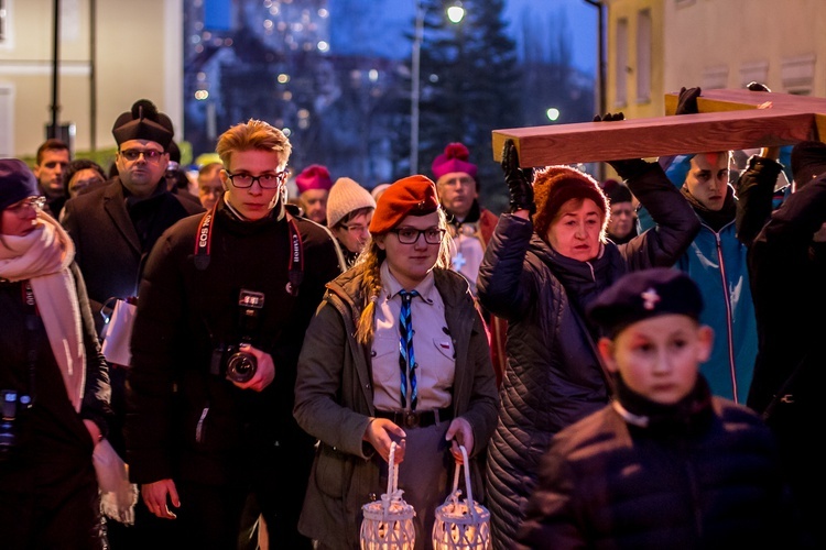 Droga Krzyżowa ulicami Olsztyna