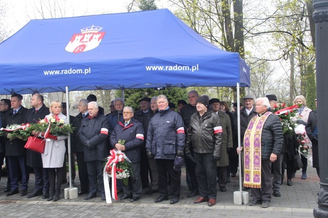 Uroczystości katyńskie w Radomiu