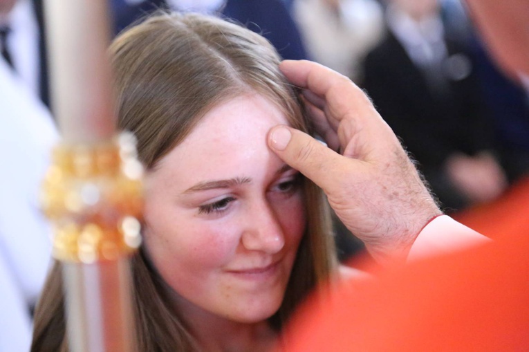 Bierzmowanie w Wojnarowej