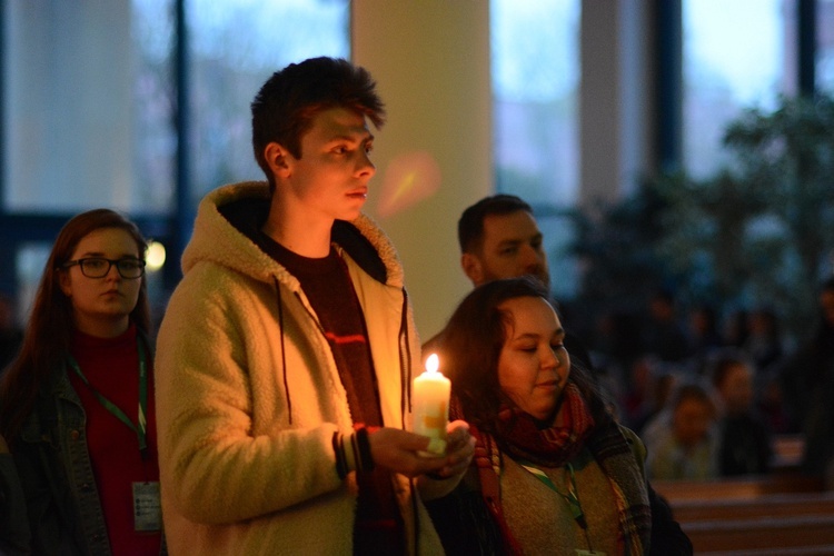 Opole. Wieczorne nabożeństwo na Ławce PNP