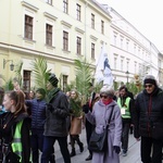 Niedziela Palmowa z udziałem młodzieży w Krakowie 2019