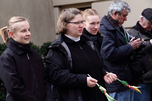 Niedziela Palmowa z udziałem młodzieży w Krakowie 2019