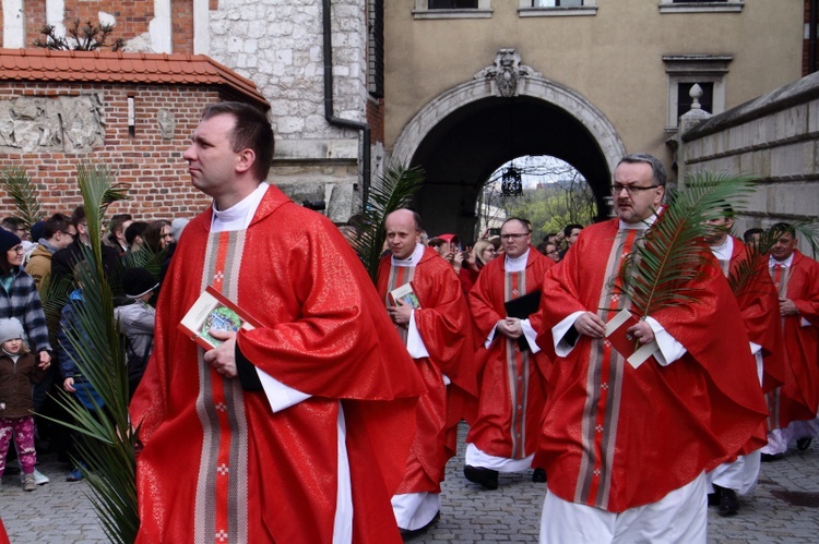 Niedziela Palmowa z udziałem młodzieży w Krakowie 2019