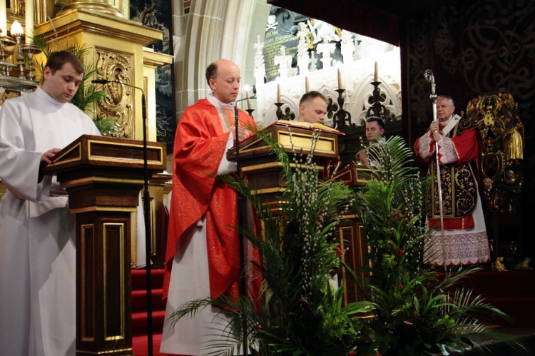 Niedziela Palmowa z udziałem młodzieży w Krakowie 2019