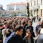 Niedziela Palmowa młodych w Bielsku-Białej 2019 - procesja do katedry