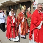 Niedziela Palmowa młodych w Bielsku-Białej 2019 - procesja do katedry