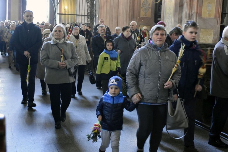 Niedziela Palmowa w parafii katedralnej