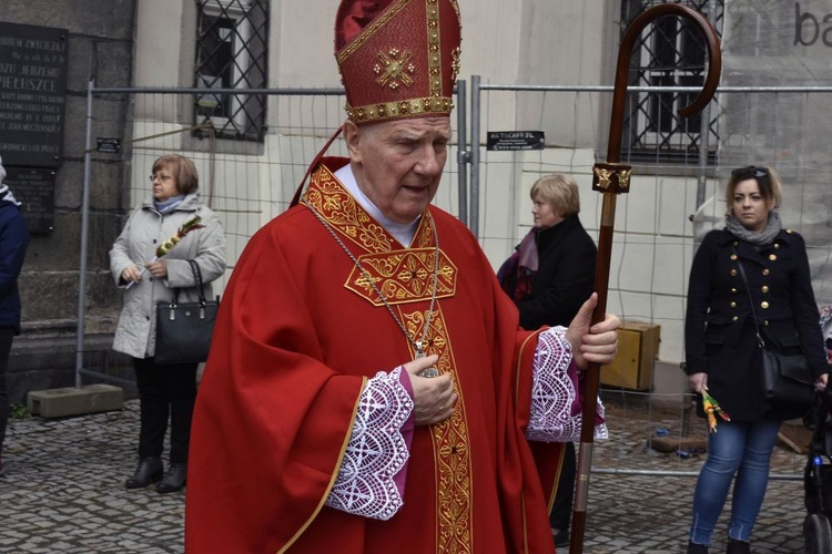 Niedziela Palmowa w parafii katedralnej