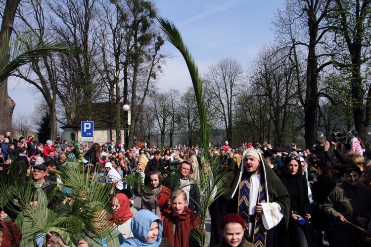 Misterium Męki Pańskiej w Kalwarii Zebrzydowskiej - Niedziela Palmowa 2019