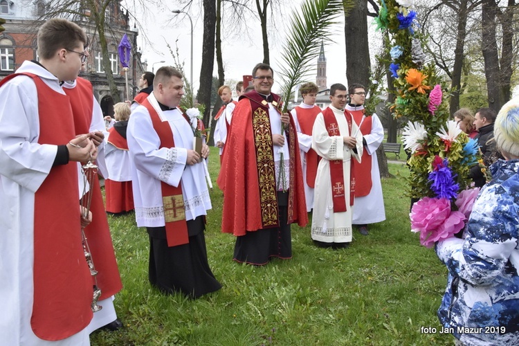 Niedziela Palmowa w Żaganiu