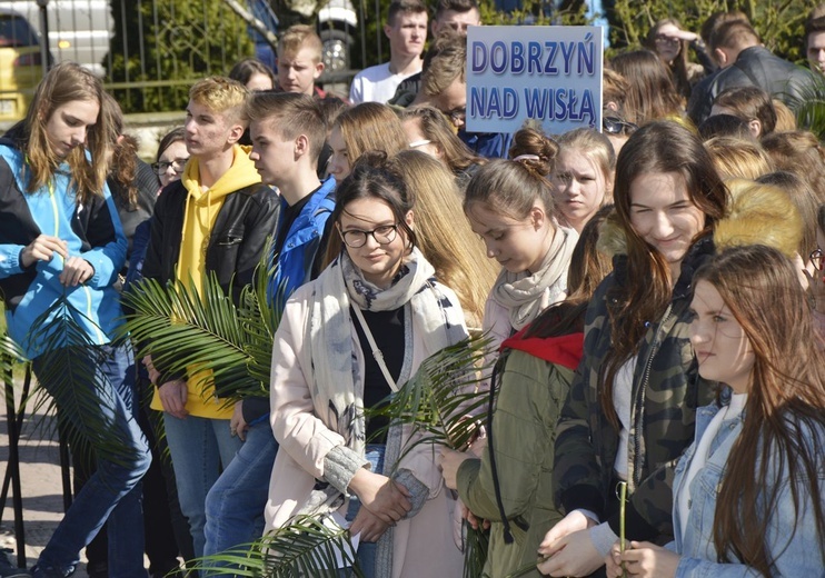 Niedziela Palmowa młodych diecezji płockiej