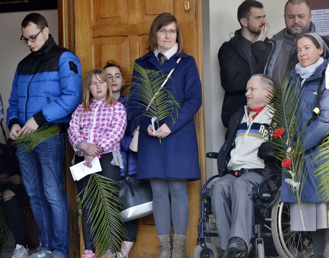 Niedziela Palmowa młodych diecezji płockiej