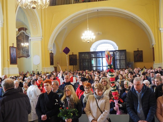 Palmy wielkanocne w parafii pw. św. Mikołaja w Głogowie