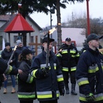 Poświęcenie krzyża w Biegonicach