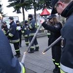 Poświęcenie krzyża w Biegonicach