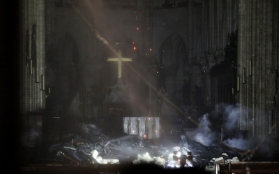 Po pożarze katedry Notre Dame w Paryżu