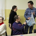 Krzyż Nadziei w schronisku dla bezdomnych w Bielsku-Białej