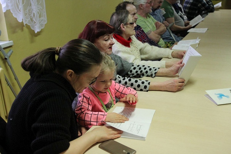 Krzyż Nadziei w schronisku dla bezdomnych w Bielsku-Białej