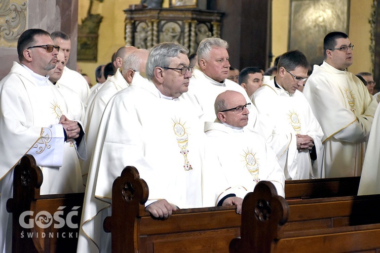 Msza Krzyżma Świętego w świdnickiej katedrze