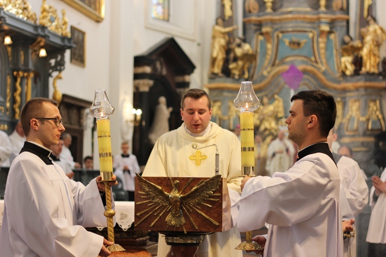Msza św. Krzyżma w katedrze łowickiej