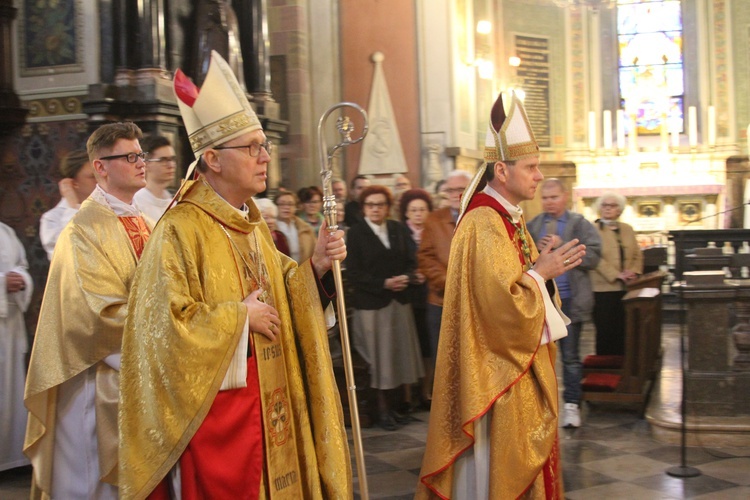 Msza Wieczerzy Pańskiej w katedrze płockiej