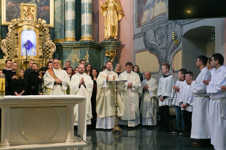 Msza Wieczerzy Pańskiej w kościele św. Piotra w Lublinie