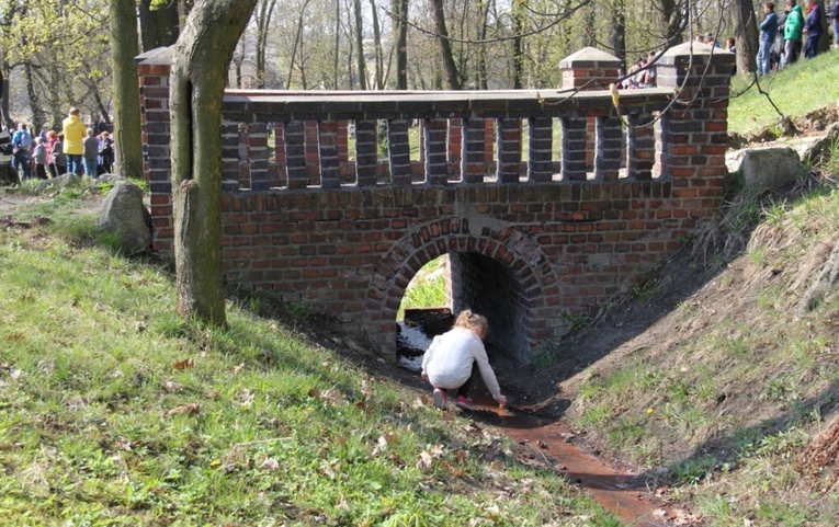 Potok Cedron w Piekarach Śląskich