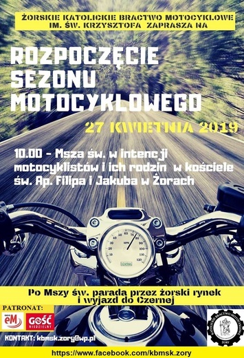 Rozpoczęcie sezonu motocyklowego, Żory, 27 kwietnia