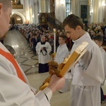 Wielkopiątkowa liturgia w katedrze w Radomiu