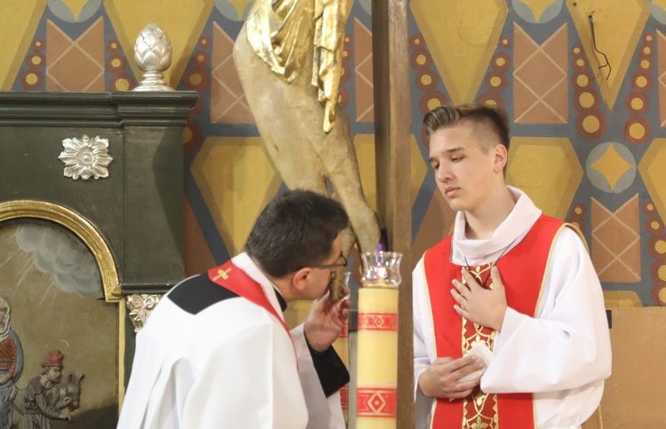 Wielki Piątek w konkatedrze w Żywcu - 2019