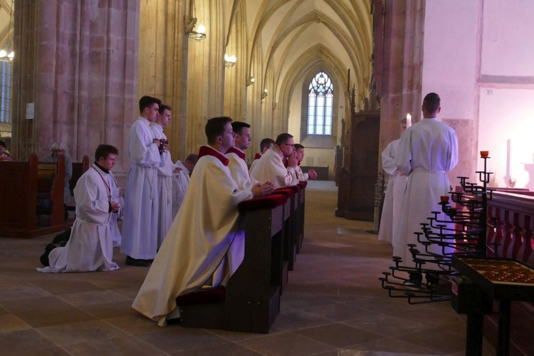 Wielki Czwartek. Liturgia Wieczerzy Pańskiej w Strzegomiu