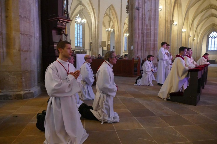 Wielki Czwartek. Liturgia Wieczerzy Pańskiej w Strzegomiu