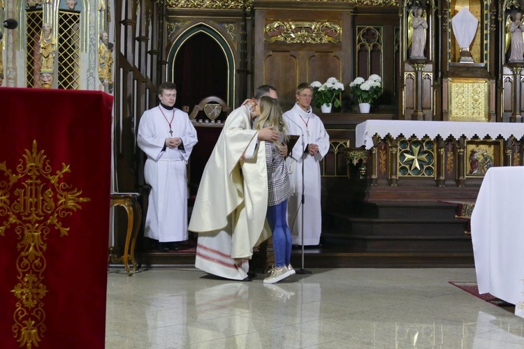 Wielki Czwartek. Liturgia Wieczerzy Pańskiej w Strzegomiu