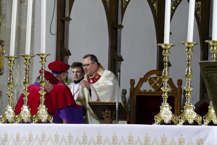 Wielki Czwartek. Liturgia Wieczerzy Pańskiej w Strzegomiu