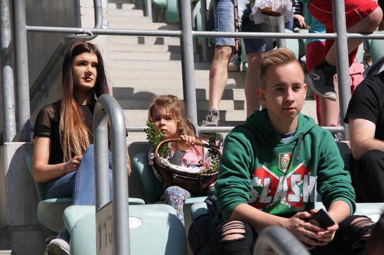 Święconka kibiców Śląska Wrocław