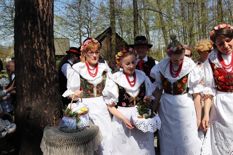 Święconka w pszczyńskim skansenie