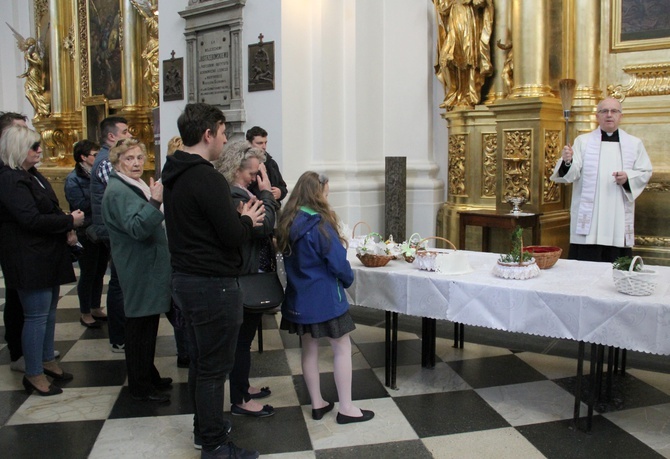 Święcenie pokarmów w Wielką Sobotę