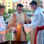 Wigilia Paschalna z bp. Adamem w parafii pw. NMP Królowej Polski w Świdnicy