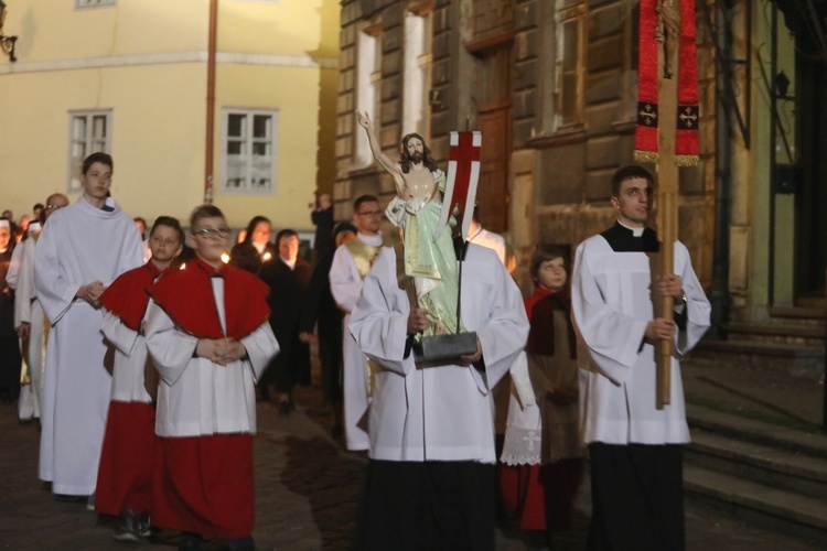 Wigilia Paschalna i Rezurekcja w bielskiej katedrze - 2019