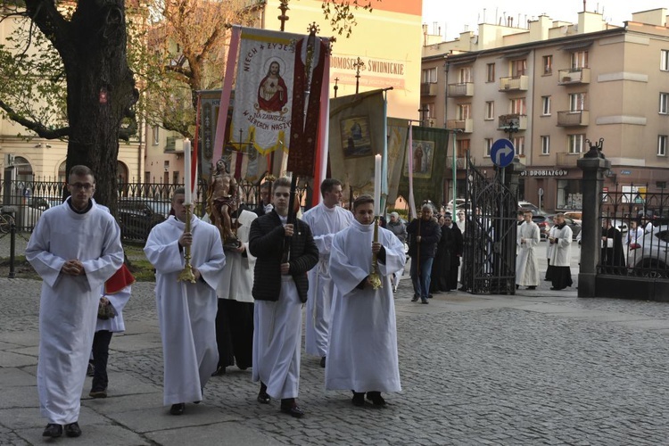 Msza rezurekcyjna w świdnickiej katedrze