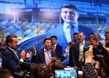 Według sondaży exit poll Wołodymyr Zełenski zwyciężył w II turze wyborów prezydenckich na Ukrainie